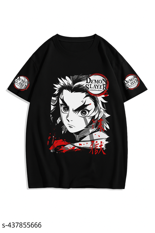 Demon Slayer Anime RENGOKU Printed T-shirt